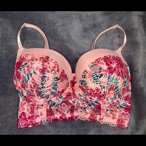 Longline Push Up Bra
